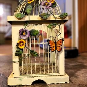 Vintage bird cage